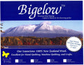 Bigelow 100% Wool Batting 72in x 94in