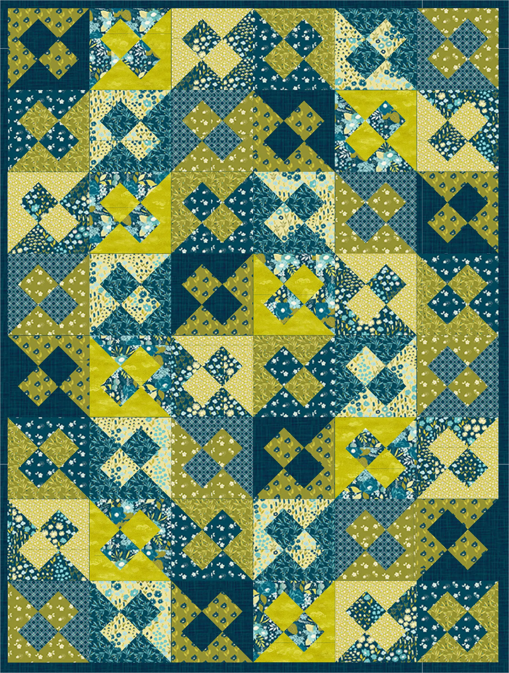 Billie - 10" square Pattern 238