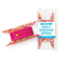 Binding Spool Pink & Gold Glitter