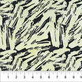 Black Brushstroke Celebration Cotton 44/45 Fabric Per Yard