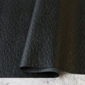 Black Faux Ostrich Leather 1/2yds