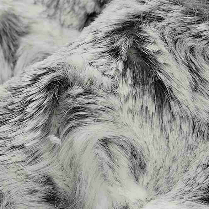 Black Luxe Cuddle Snowy Owl 58/60" Fabric per yard