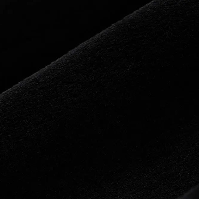 Black Solid Cuddle 3 58/60" Fabric per yard