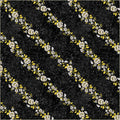Black Verona Verita Vine Cotton 44/45 Fabric Per Yard