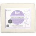 Bliss 100% Cotton Batting - Queen 108" x 96"