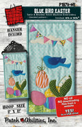 Blue Bird Easter Machine Embroidery Version with Hanger