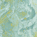 Blue Green Dried Clay Turquoise Cotton 44"/45" Fabric Per Yard