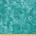 Blue Green Seamist Watercolor Waves Wideback Fabric per yard