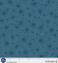 Blue Star Starburst, Love, Pickleball Cotton 44/45 Fabric Per Yard