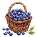 Blueberry Gardens Fabric Panel 10
