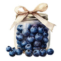 Blueberry Gardens Fabric Panel 28