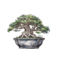 Bonsai Tree Fabric Panel 10