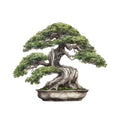 Bonsai Tree Fabric Panel 20
