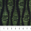 Bottle Green Ripple Stripe Abstract Bubble Pop 83702-99 Cotton 44/45 Fabric Per Yard