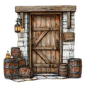 Bourbon Trail Fabric Panel 10