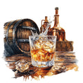 Bourbon Trail Fabric Panel 13