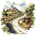 Bourbon Trail Fabric Panel 15