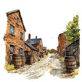 Bourbon Trail Fabric Panel 29