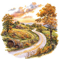 Bourbon Trail Fabric Panel 37