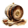 Bourbon Trail Fabric Panel 6