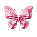 Breast Cancer Awareness Butterflies Fabric Panel 12