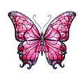 Breast Cancer Awareness Butterflies Fabric Panel 4