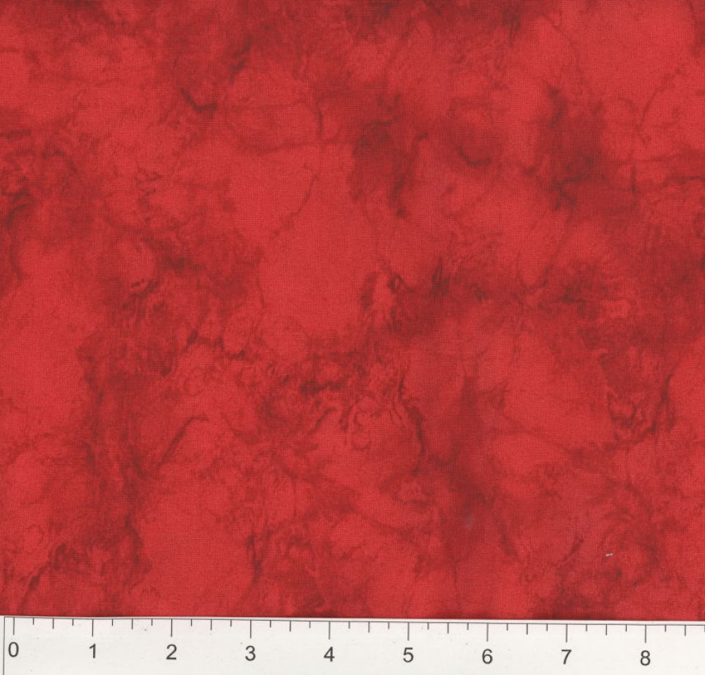 Bright Red Marble 108" wide Fabric per yard