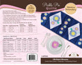 Brilliant Blooms Quilt Table Runner In-the-Hoop Embroidery Design