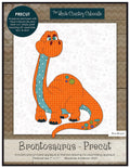 Brontosaurus Precut Fused Applique Pack