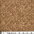 Brown Confetti Floral 45" wide Fabric per yard