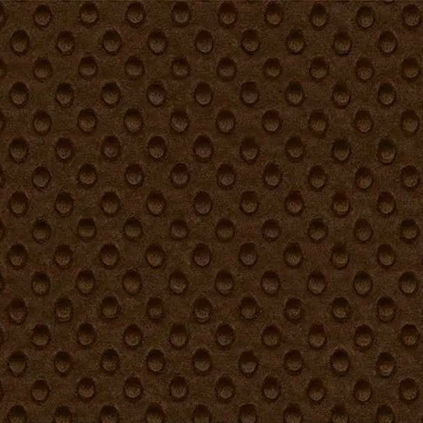 Brown Cuddle Dimple 58/60" Fabric per yard