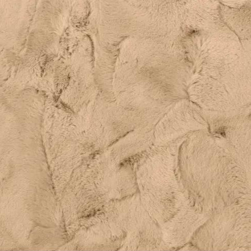Brown Latte Luxe Cuddle Mirage 80" Fabric per yard