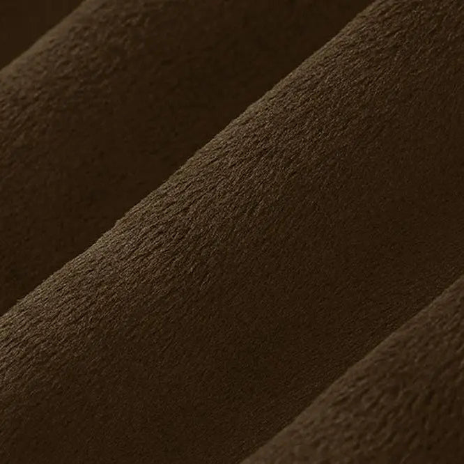 Brown Solid Cuddle 3 58/60" Fabric per yard