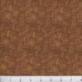 Brown Wicker 45" Wide Cotton Fabric Per Yard