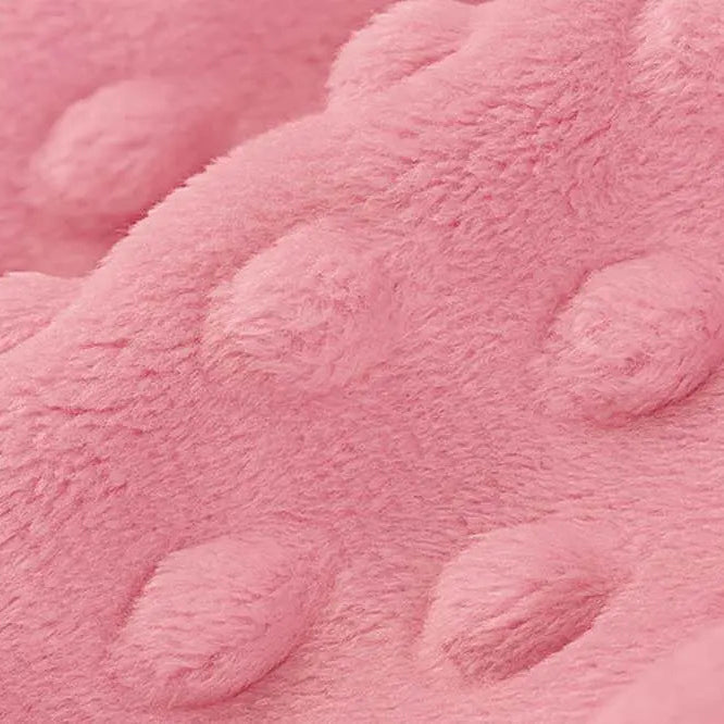 Bubblegum Cuddle Dimple 58/60" Fabric per yard
