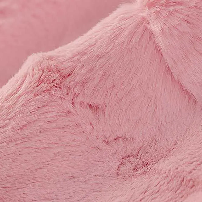 Bubblegum Luxe Cuddle Hide 58/60" Fabric per yard