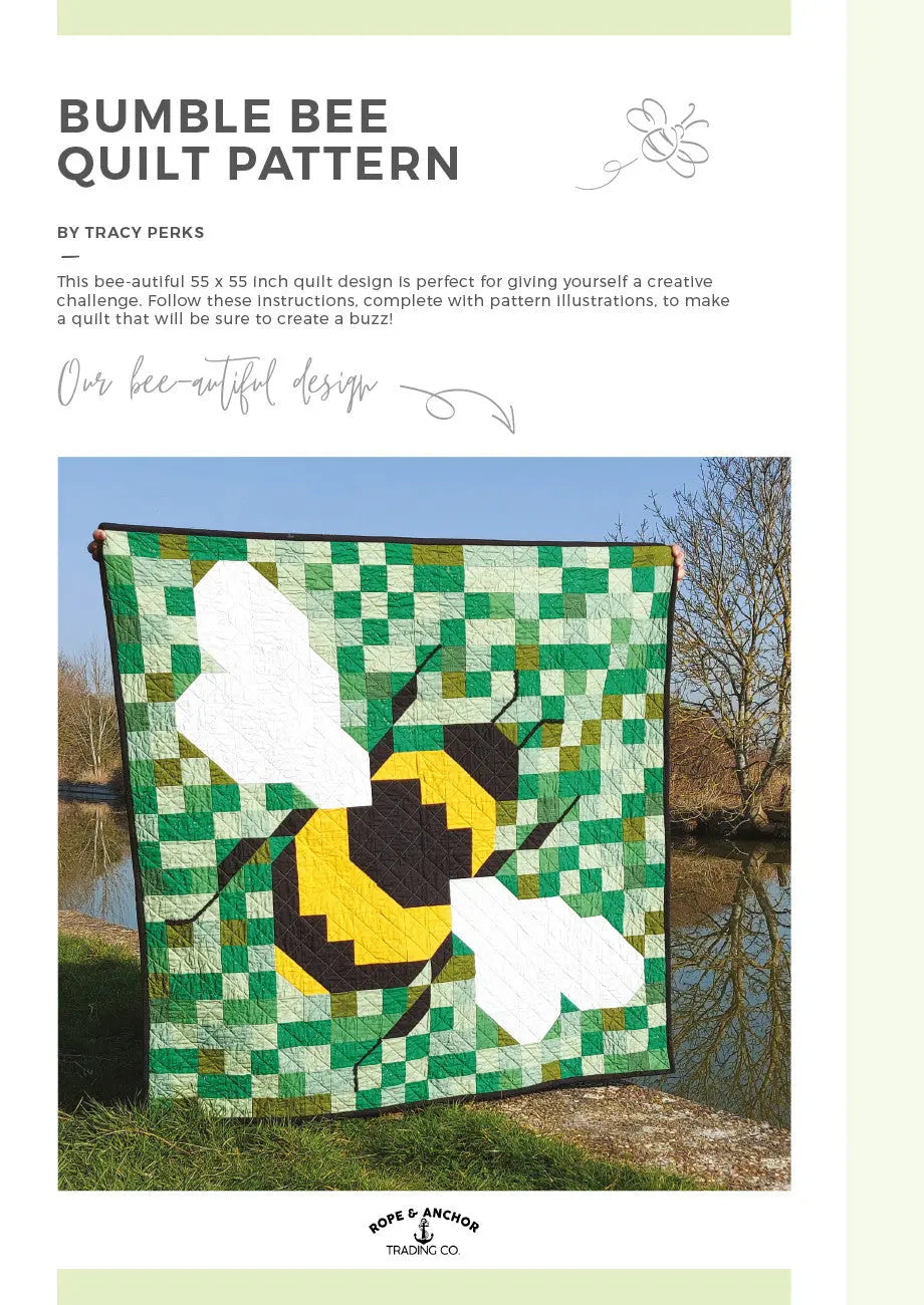 Bumble Bee Quilt Pattern