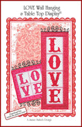 CD LOVE Wall Hanging & Table Top Display Machine Embroidery