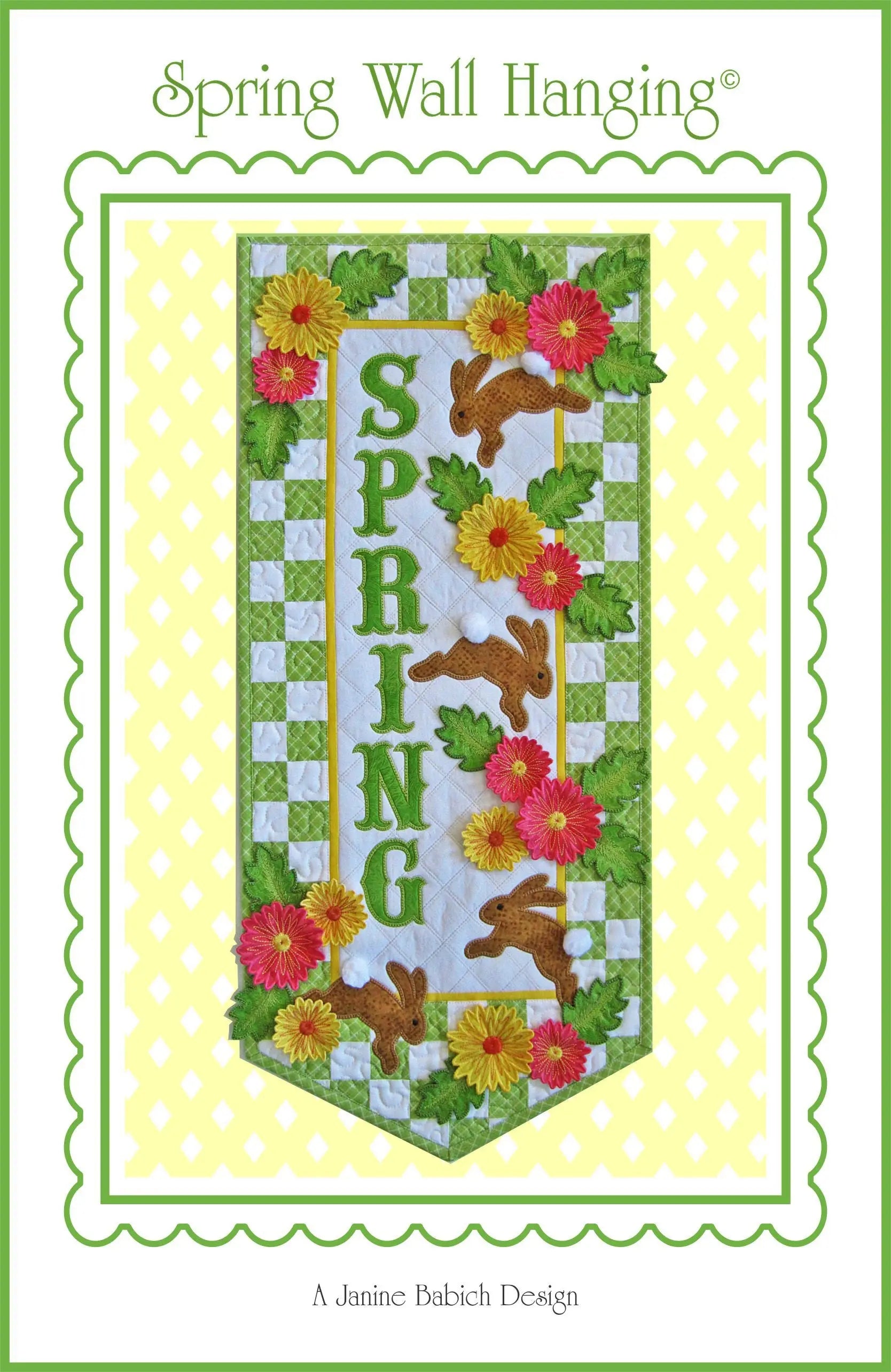 CD Spring Wall Hanging Machine Embroidery