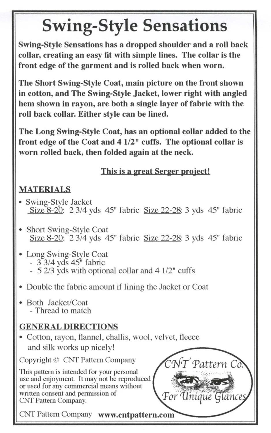 Swing-Style Sensations Jacket / Coat