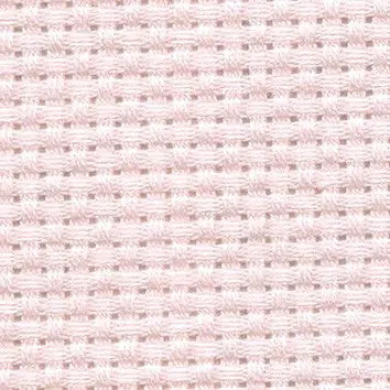 COSMO Embroidery Cotton Cloth for Cross Stitch Precuts 14ct Pink