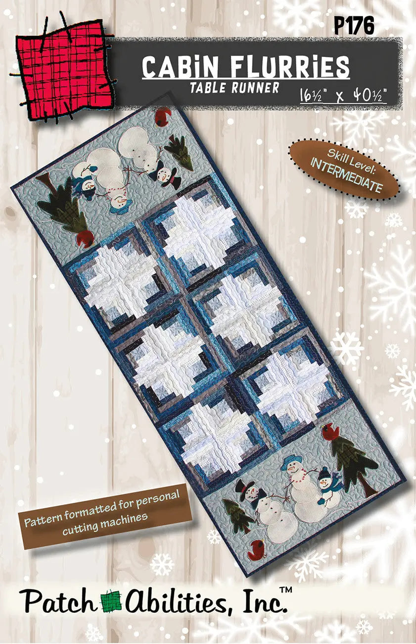 Cabin Flurries Pattern Only