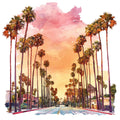 California Dreams Fabric Panel 15