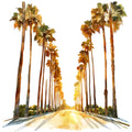 California Dreams Fabric Panel 4