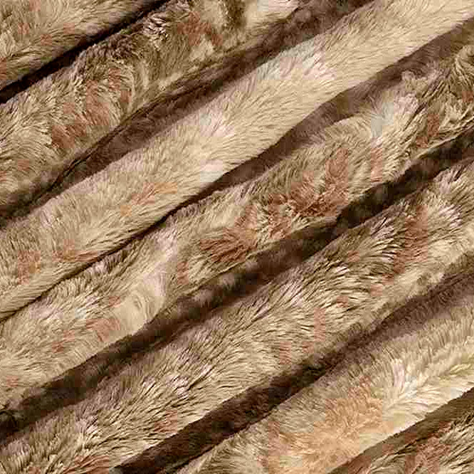 Cappuccino Luxe Cuddle Fawn 58/60" Fabric per yard