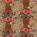 Caramel Column Stripe Lost Gardens of Heligan Cotton 43"/44" Fabric Per Yard