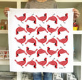Cardinal Tea Towel