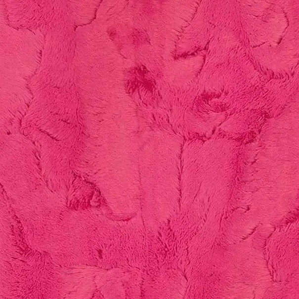 Carnation Luxe Cuddle Hide 58/60" Fabric per yard