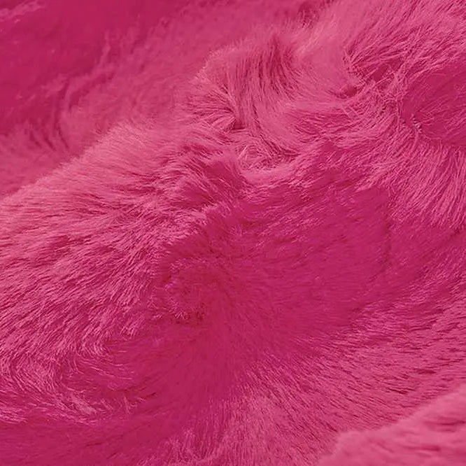 Carnation Luxe Cuddle Hide 58/60" Fabric per yard