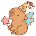Cartoon Capybara Fabric Panel 7